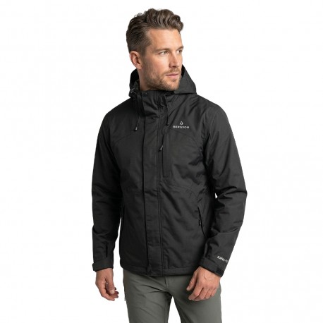 Kurtka Membranowa męska Bergson ESSENCE STX WL26 Black