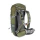 Plecak turystyczny z wentylacją na plecach Bergson TUNNEBO 35L Olive
