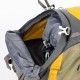 Plecak turystyczny z wentylacją na plecach Bergson VINSTRA 40L Mustard