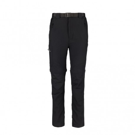 Spodnie Trekkingowe męskie Bergson 2w1 GARTLAND 4W NS26 Zip-off Black