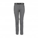 Spodnie Trekkingowe Damskie Bergson 2w1 SNASA 4W NS26 Zip-off Arctic Seal