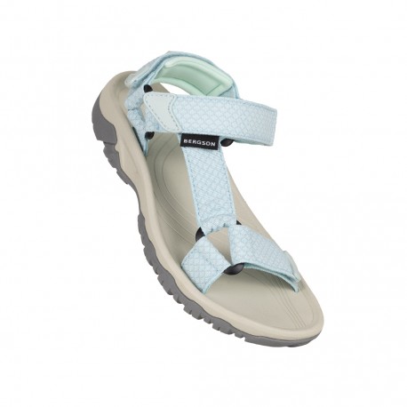 Sandały damskie Bergson GIZO Mint/Grey WL26
