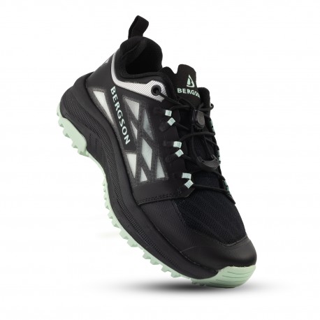 Buty damskie niskie Bergson TSAVO Low Mint Black