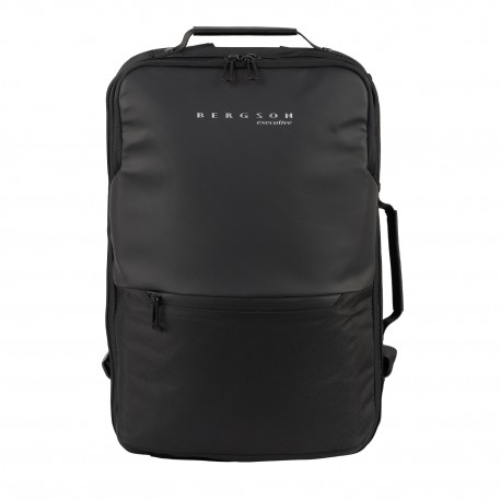 Plecak miejski z przegrodą na laptopa Bergson Executive URBANATOR Black czarny