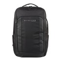 Plecak miejski z przegrodą na laptopa Bergson Executive OFFICE PACK Black czarny
