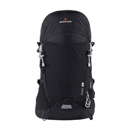 Plecak turystyczny z wentylacją na plecach Bergson LOEN 35L Black