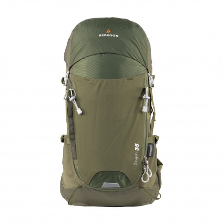 Plecak turystyczny z wentylacją na plecach Bergson LOEN 35L Black