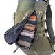 Plecak turystyczny z wentylacją na plecach Bergson LOEN 35L Black
