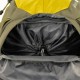 Plecak turystyczny z wentylacją na plecach Bergson OLDEN 40L Olive/Lemon