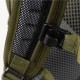 Plecak turystyczny z wentylacją na plecach Bergson INNVIK 28L Olive/Lemon