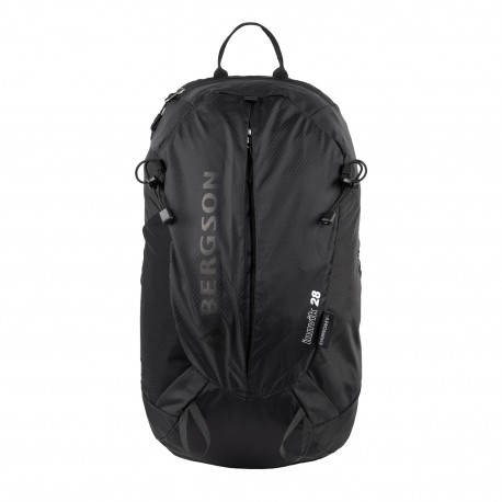 Plecak turystyczny z wentylacją na plecach Bergson INNVIK 28L Black