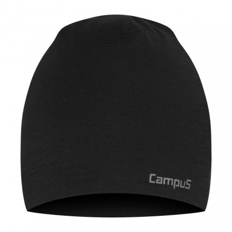 Czapka z wełną merino Campus GAVILA Black