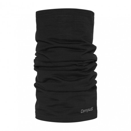 Komin wielofunkcyjny unisex z wełną merino Campus STROG Black