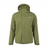 Kurtka męska 3w1 Bergson ECOVERSE STX OLIVE