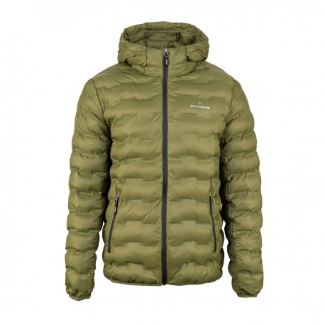 Kurtka Ocieplana Męska Bergson SKYLOFT Dusty Olive