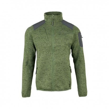 Bluza męska Bergson Warmpile LUNO 26 Vineyard Green