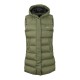 Kamizelka damska Bergson BRACCA STX Dusty Olive