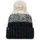 Czapka BUFF KNITTED & FLEECE BAND BEANIE AKNA Black